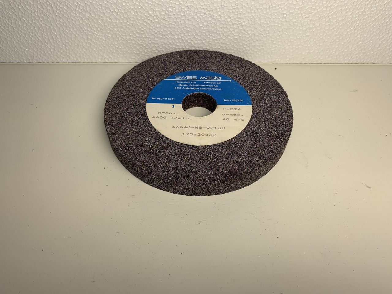 Spares & Accessories/GRINDING WHEEL SWISS MASTER Ø 175X20X32