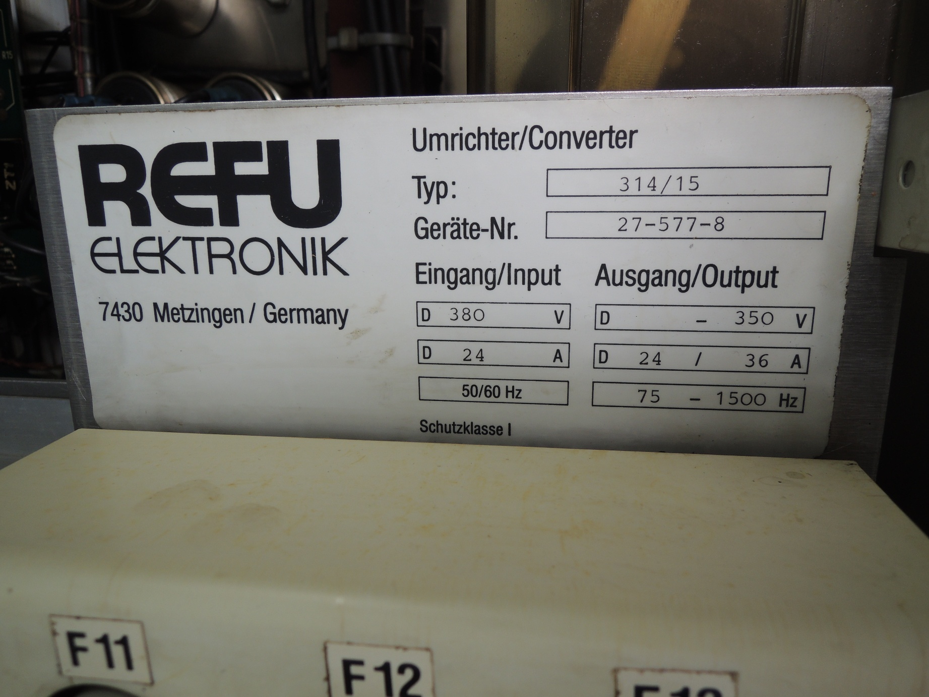Miscellaneous/REFU 314/15