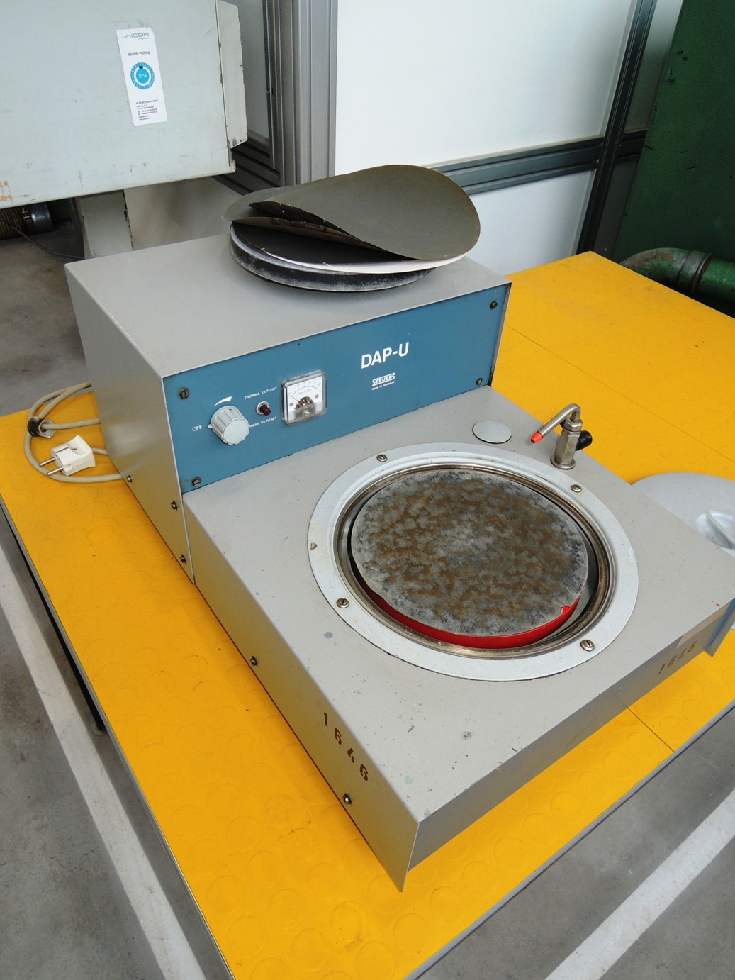 Lapping/STRUERS DISCOTOM