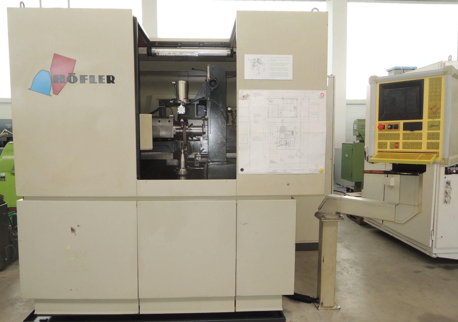 Gear Grinding and Hobbing/HÖFLER PROMAT 400 CNC