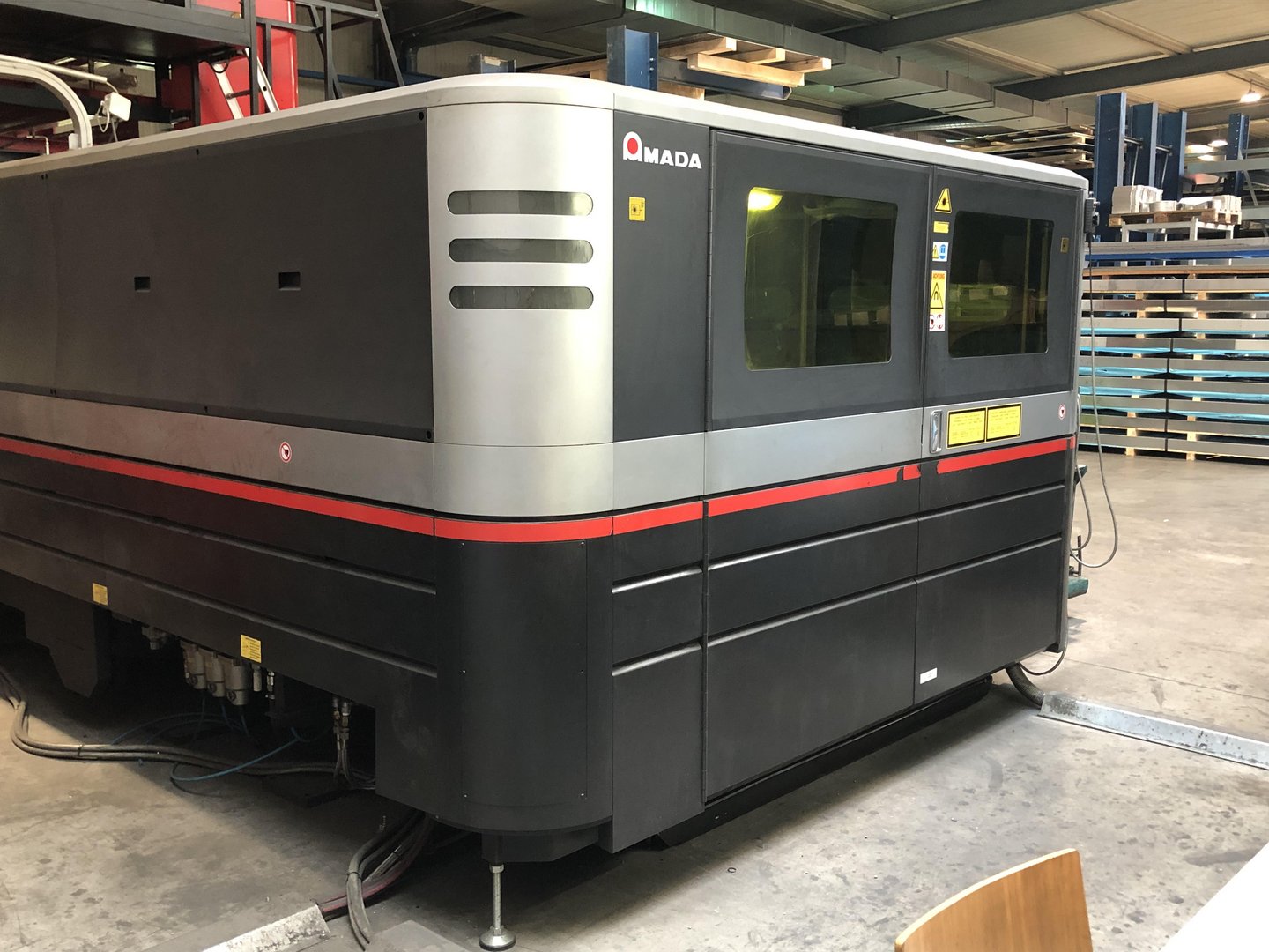 Laser Cutting/Amada - FOL 3015 AJ FIBER 4000 NT / ASLUL 300FLCAJ
