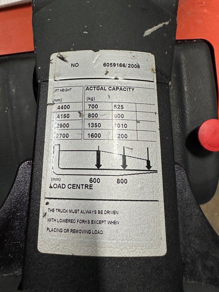 Forklifts and Cranes/Toyota BT Staxio Pedestrian Forklift (4278)