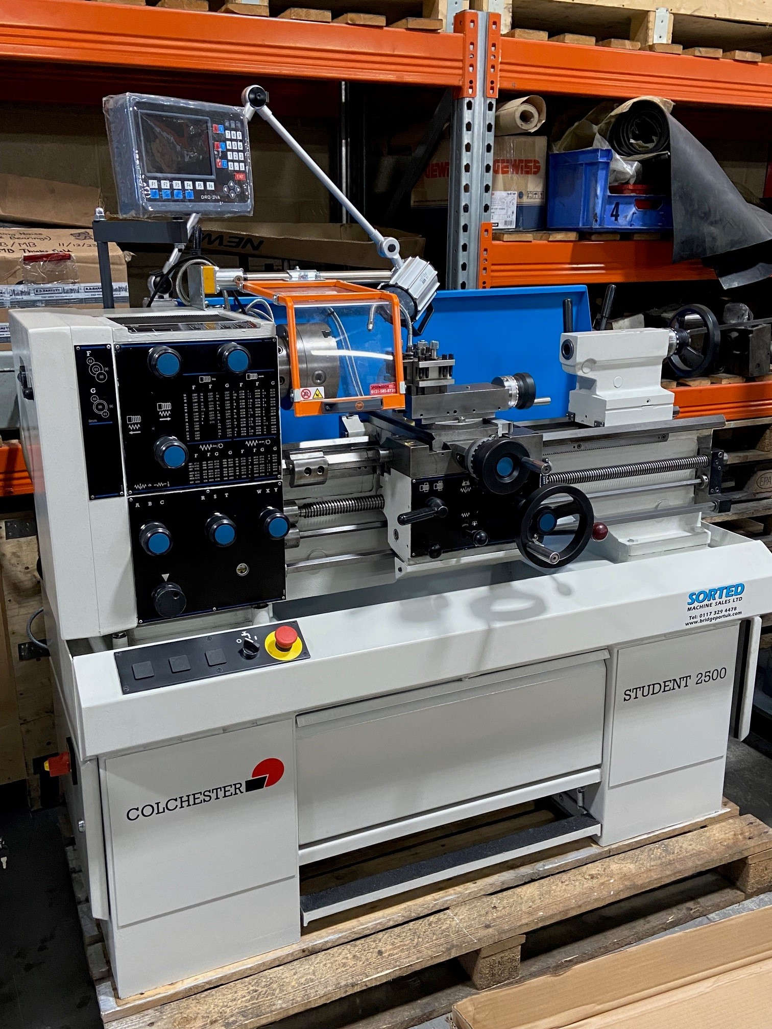 Lathes (CNC and Manual)/Colchester Student 2500