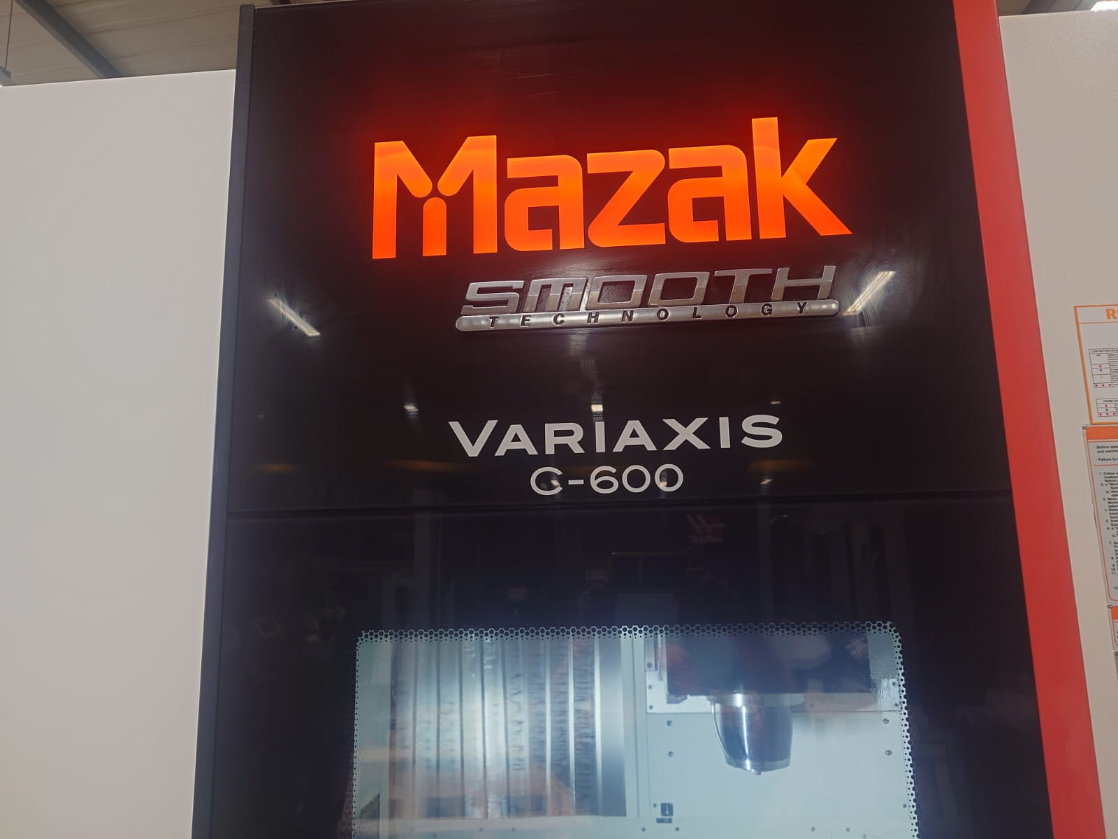 Vertical Machining Centres/Used Mazak Variaxis C600 (4678)