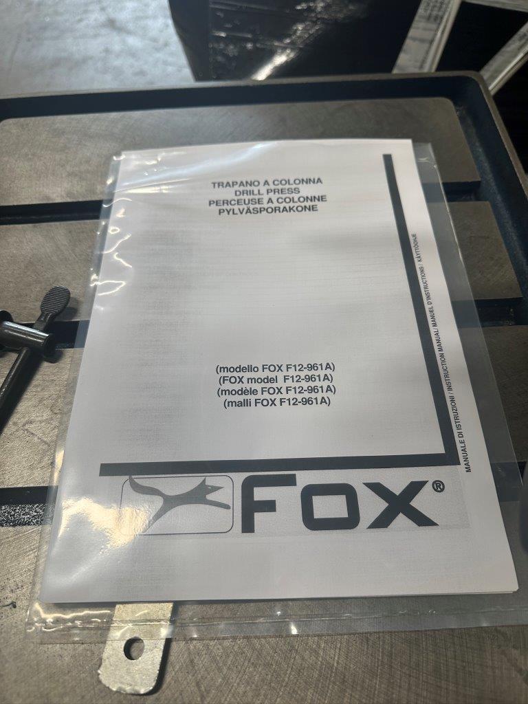 Pillar/Pedestal Drills/Used FOX Femi F12-961A Pillar Drill (4751)