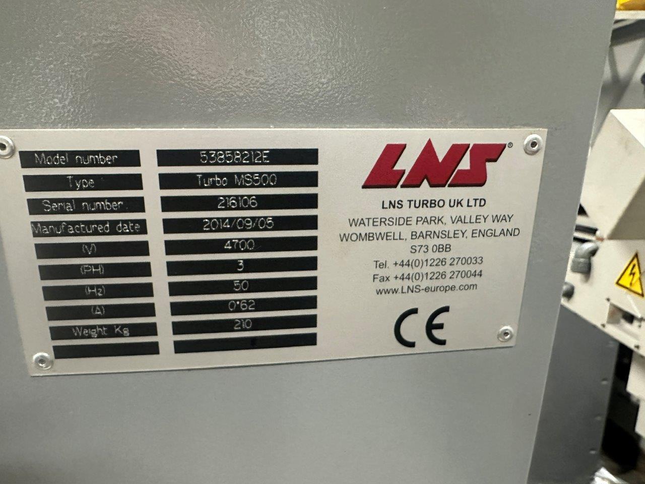Swarf Conveyors/Used LNS Turbo swarf conveyor (4731)