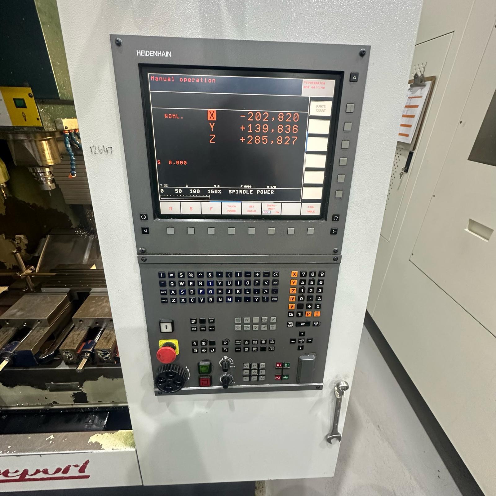 Vertical Machining Centres/Used Bridgeport VMC600/22 Digital (4793)