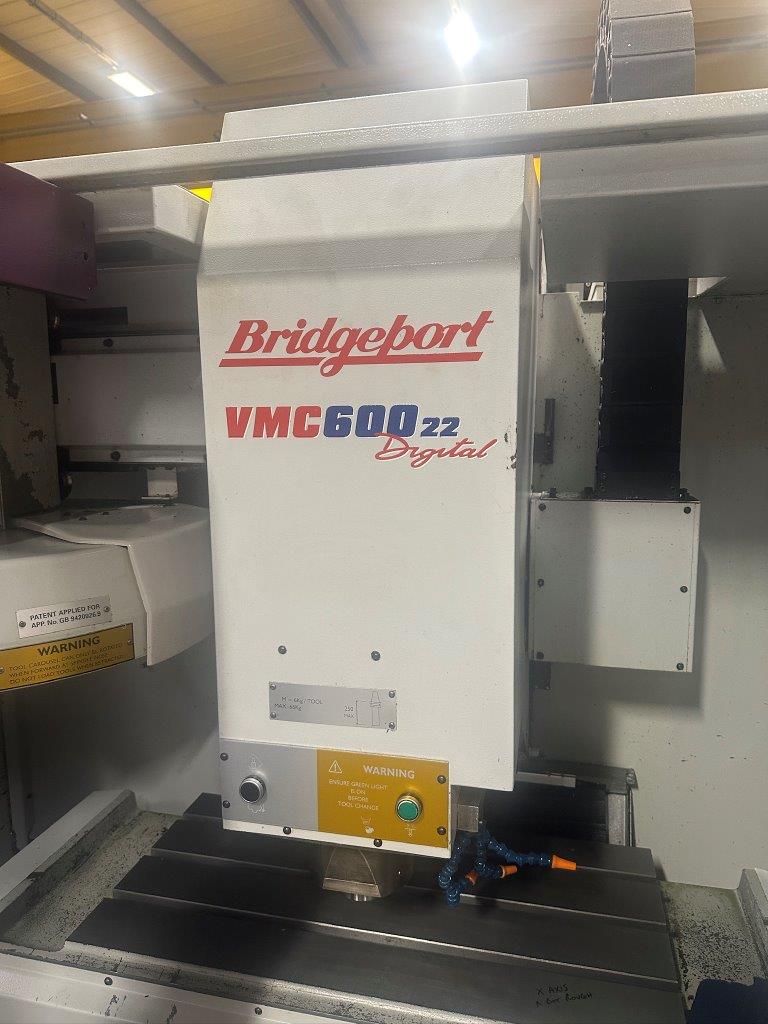 Vertical Machining Centres/Used Bridgeport VMC600/22 Digital (4894)