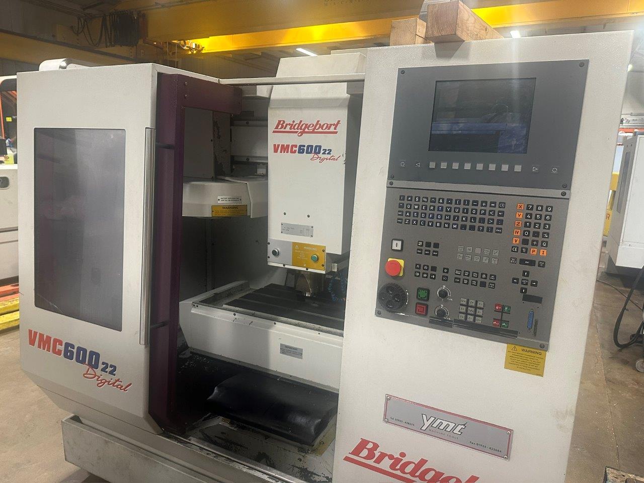 Vertical Machining Centres/Used Bridgeport VMC600/22 Digital (4894)
