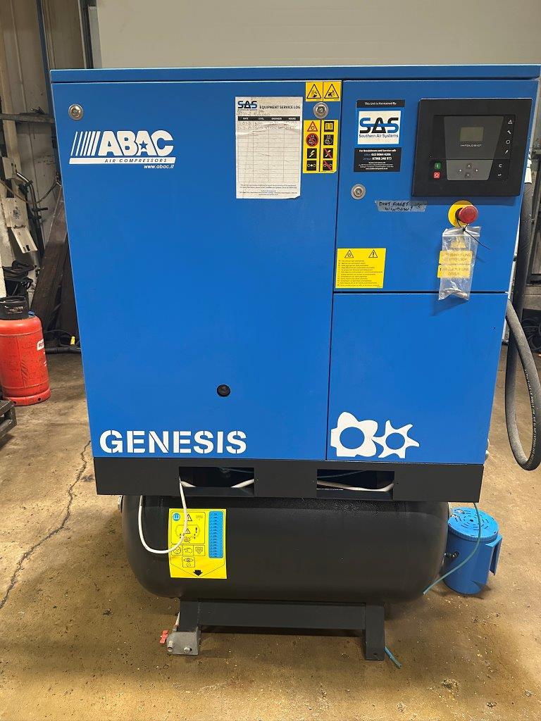 Compressors/Used ABAC Genesis 7.5/8/270 Air Screw Compressor with MC2 Controller