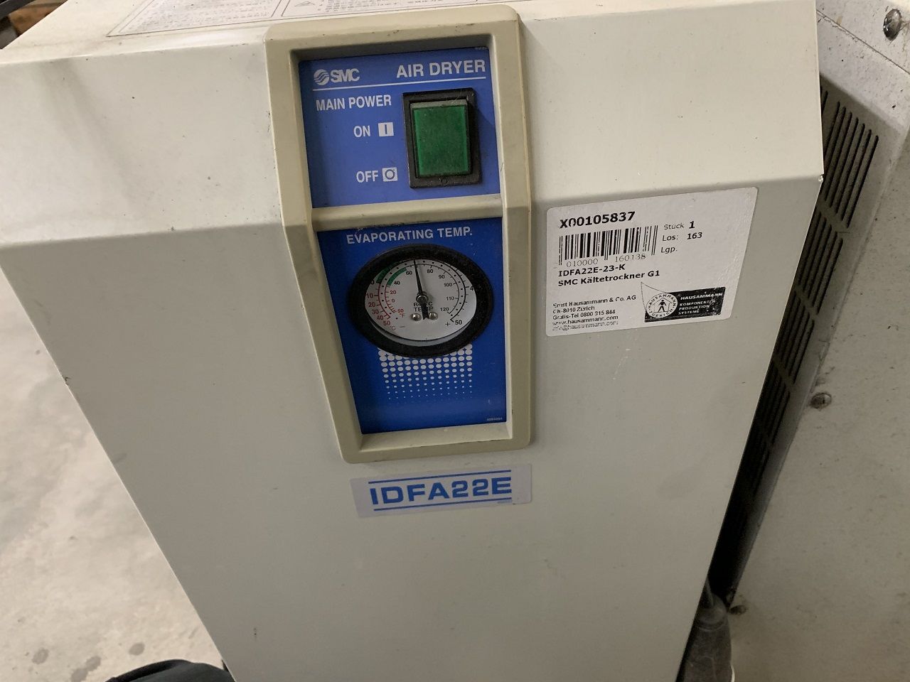 Compressors/COMPRESSOR HAUSAMMANN TYPE 50.745