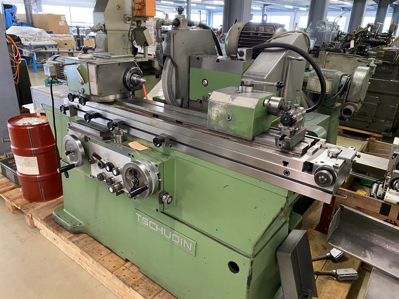 Cylindrical Grinders/TSCHUDIN HTG-610 CYLINDRICAL GRINDING MACHINE