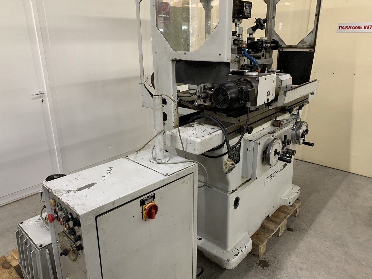 Cylindrical Grinders/TSCHUDIN HTG-410 CYLINDRICAL GRINDING MACHINE
