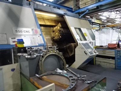 Lathes (CNC and Manual)/PBR A 550 CNC SLANT BED LATHE