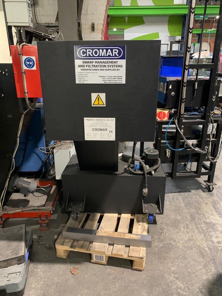 Swarf Conveyors/Used Cromar Swarf Conveyor for CNC Machines (3142)