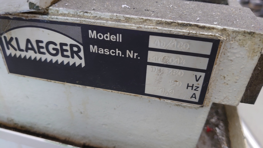 Sawing/KLAEGER 4b/180