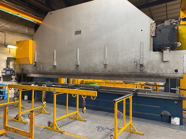 Press Brakes/DARLEY EHP 600/81 CNC 9-axis
