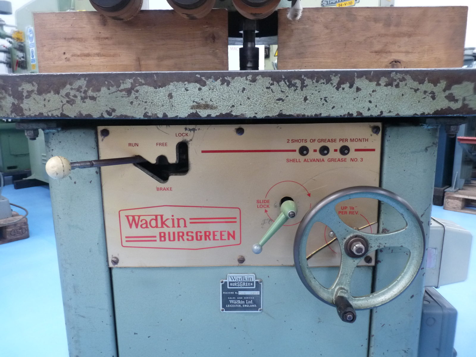 Feeders/Wadkin BER 3 Spindle Moulder with Maggi Steff Auto Feed
