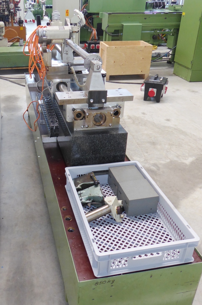 Grinding/FISCHER Kugelrollspindel-Prüfgerät