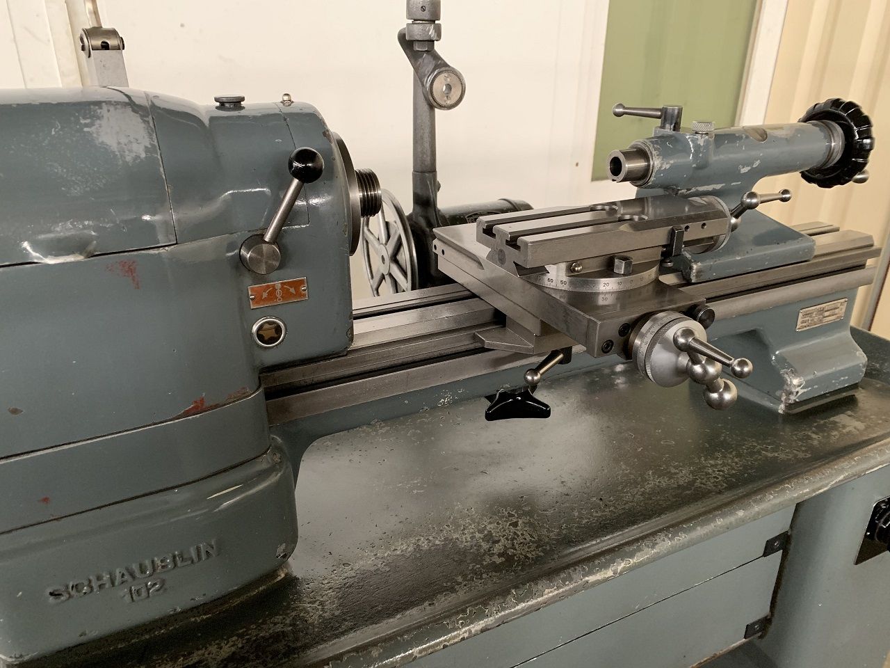 Lathes (CNC and Manual)/TOOLROOM LATHE SCHAUBLIN TYPE 102-80 TO W-20