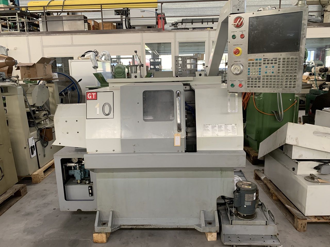CNC Lathes/CNC LATHE HAAS TYPE GT-10
