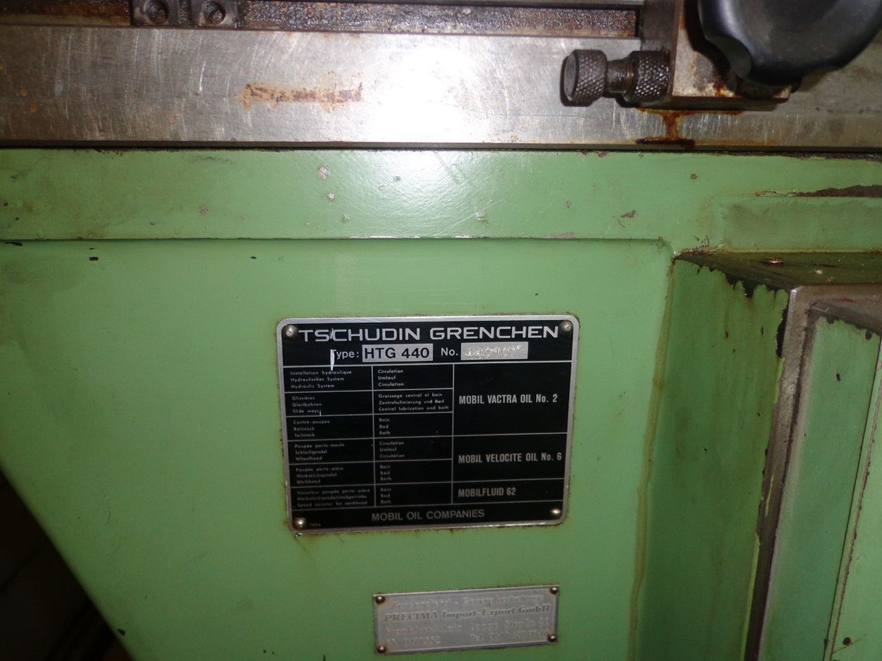 Cylindrical Grinders/CYLINDRICAL GRINDING MACHINE TSCHUDIN TYPE HTG-440