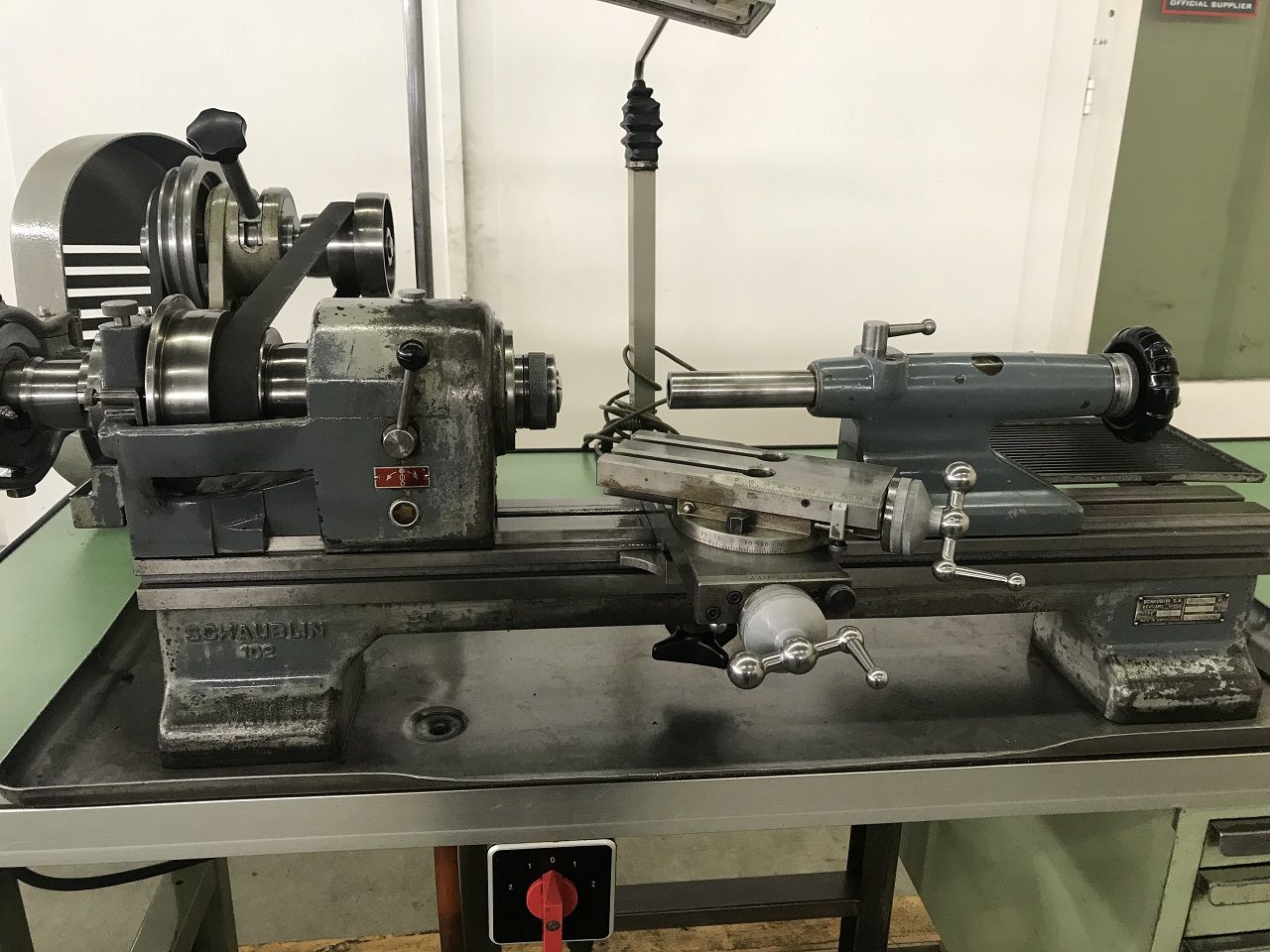 Lathes (CNC and Manual)/TOOLROOMLATHE SCHAUBLIN TYPE 102 TO W-25