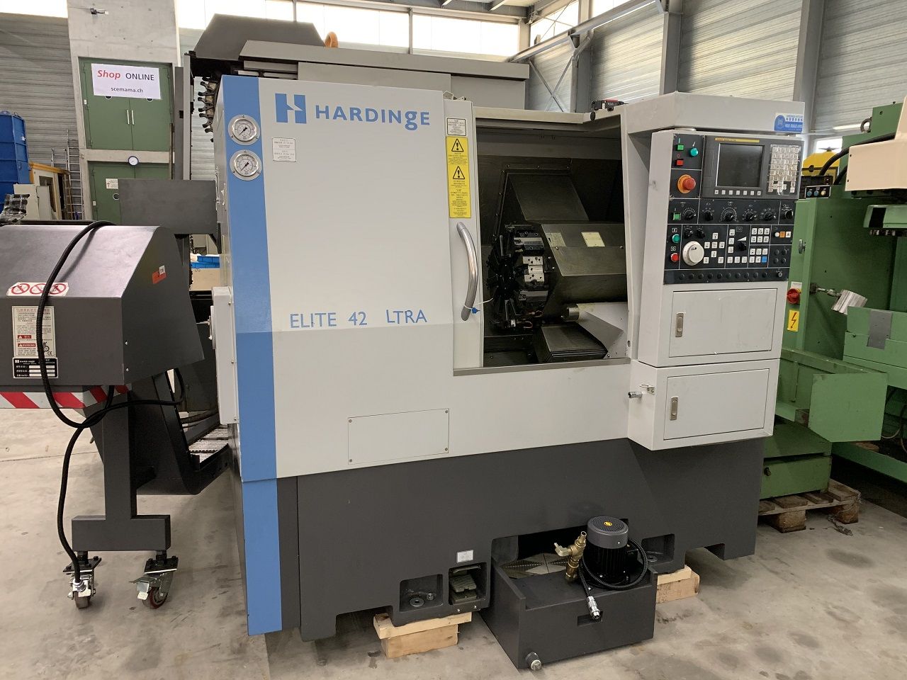 CNC Lathes/CNC LATHE HARDINGE TYPE ELITE 42 ULTRA
