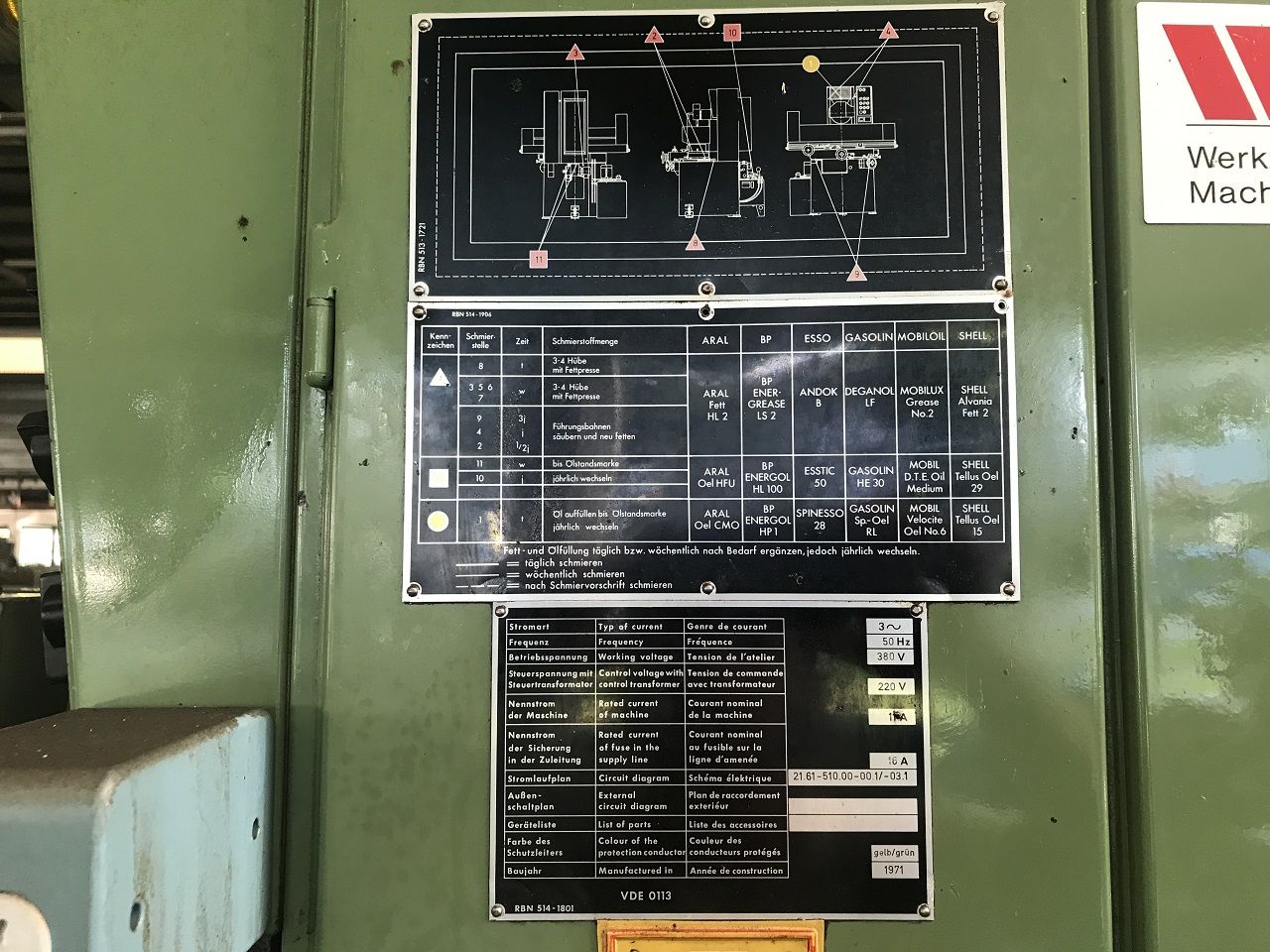 Surface Grinders/SURFACE GRINDING MACHINE BLOHM TYPE 204 A
