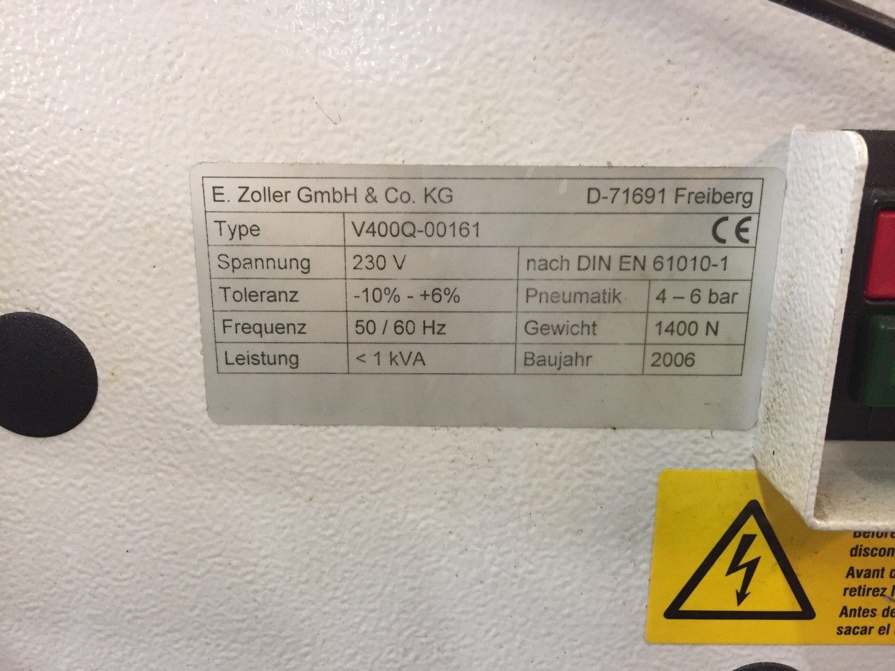 Miscellaneous/TOOL PRESETTING DEVICE ZOLLER TYPE SMILE 400 PLUS