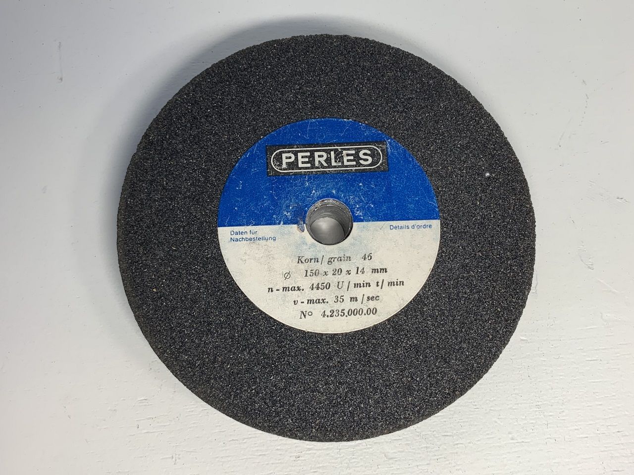 Spares & Accessories/GRINDING WHEEL PERLES Ø 150X20X14
