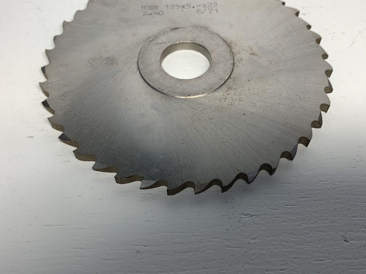 Spares & Accessories/CIRCULAR SAW BLADE HAB Ø125x5x22 Z40