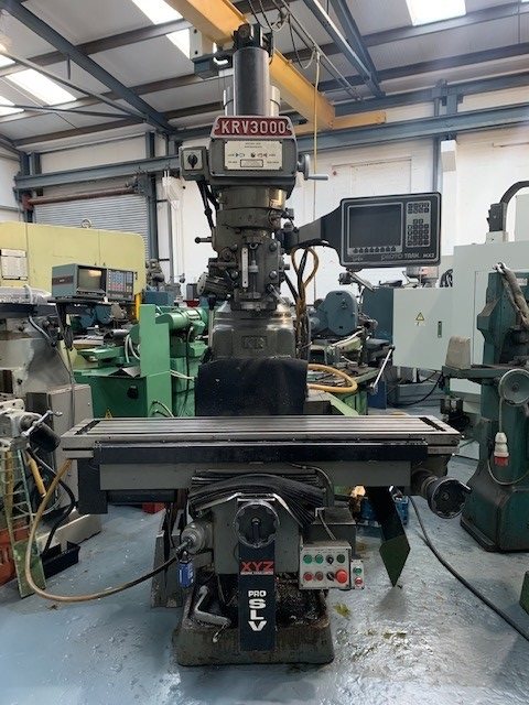Horizontal Mills/XYZ KRV 3000 SLV