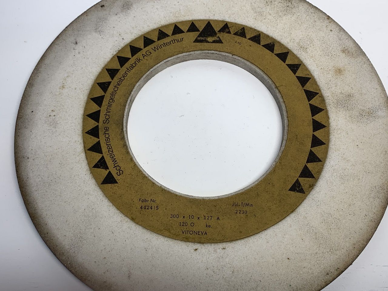 Spares & Accessories/GRINDING WHEEL WINTERTHUR Ø 300X10X127