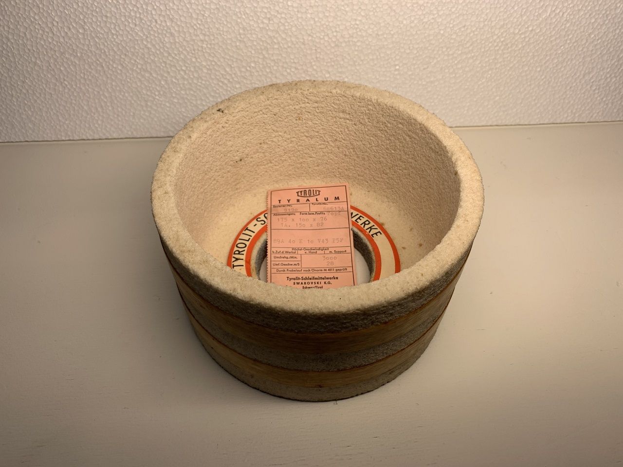 Spares & Accessories/CUP WHEEL TYROLIT Ø 175X100X76