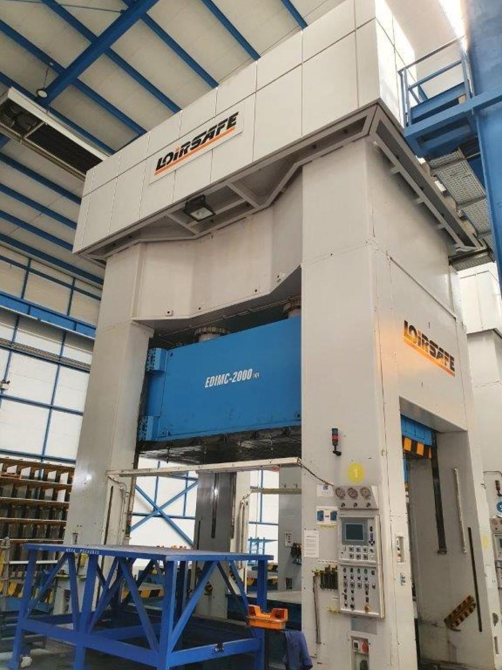 Hydraulic Presses/LoireSafe model EDIMC 2000-600-250/50-25/27-17 double sided hydraulic press