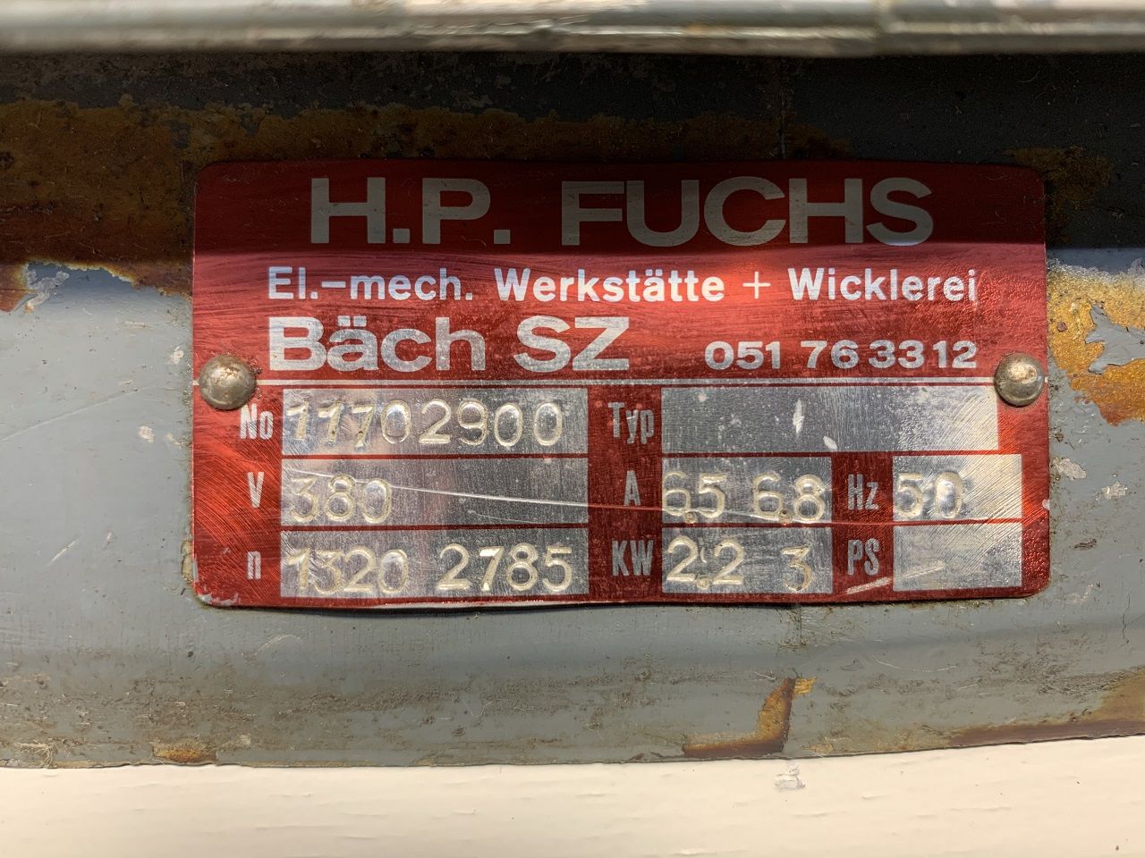 Spares & Accessories/BRAKE MOTOR LEROY TYPE V100L2