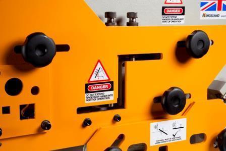 Notching/New Kingsland Steelworker Compact 50 5 Station Hydraulic Steelworker 50 tonne