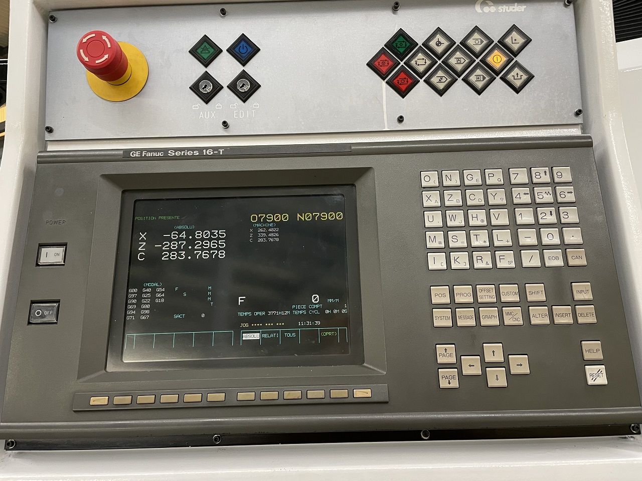 Cylindrical Grinders/STUDER S-20 CNC
