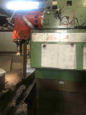 Milling/NOVAR KBF 4000 x 1000 CNC BED MILLING MACHINE