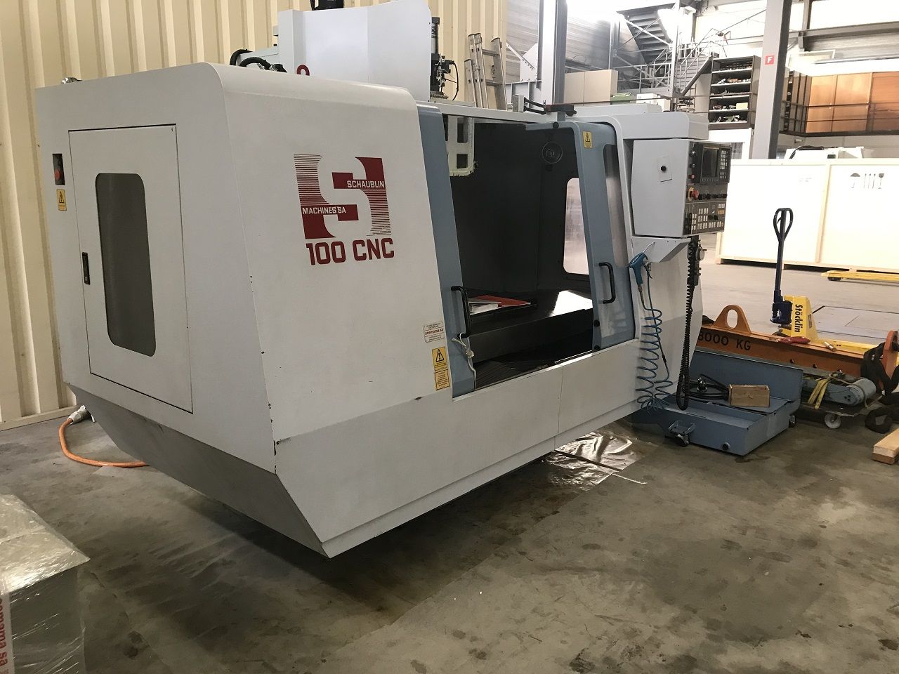 Vertical Machining Centres/VERTICAL MACHINING CENTER SCHAUBLIN TYPE 100-CNC
