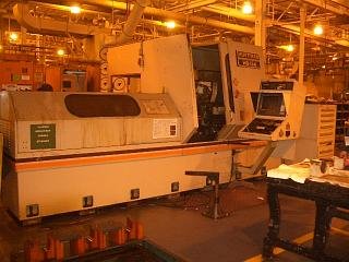 Broaching/  HUFFMAN MODEL HS134 CNC BROACH SHARPENER 96" CENTERS 15MA FANUC, 1993 