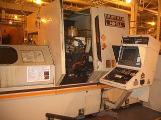 Broaching/  HUFFMAN MODEL HS134 CNC BROACH SHARPENER 96" CENTERS 15MA FANUC, 1993 