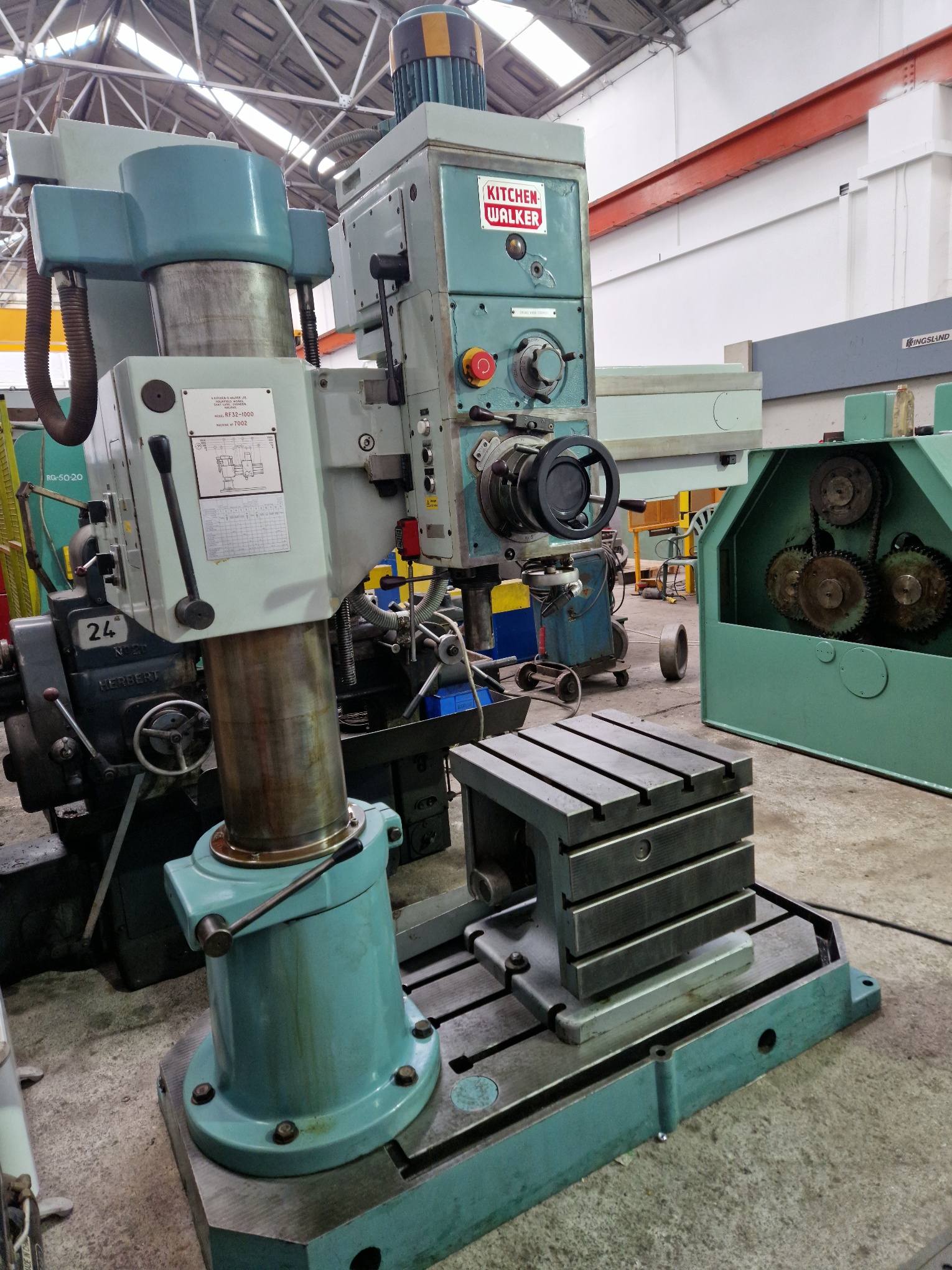 Drilling/KITCHEN & WALKER Model RF32-1000