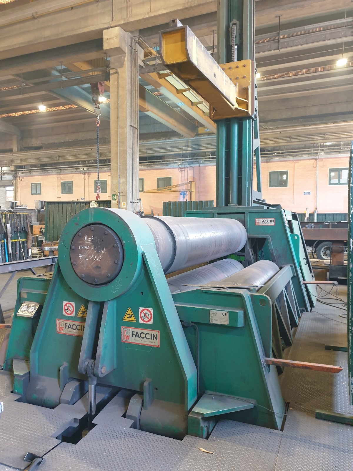 Bending Rolls/FACCIN Model 4HEL