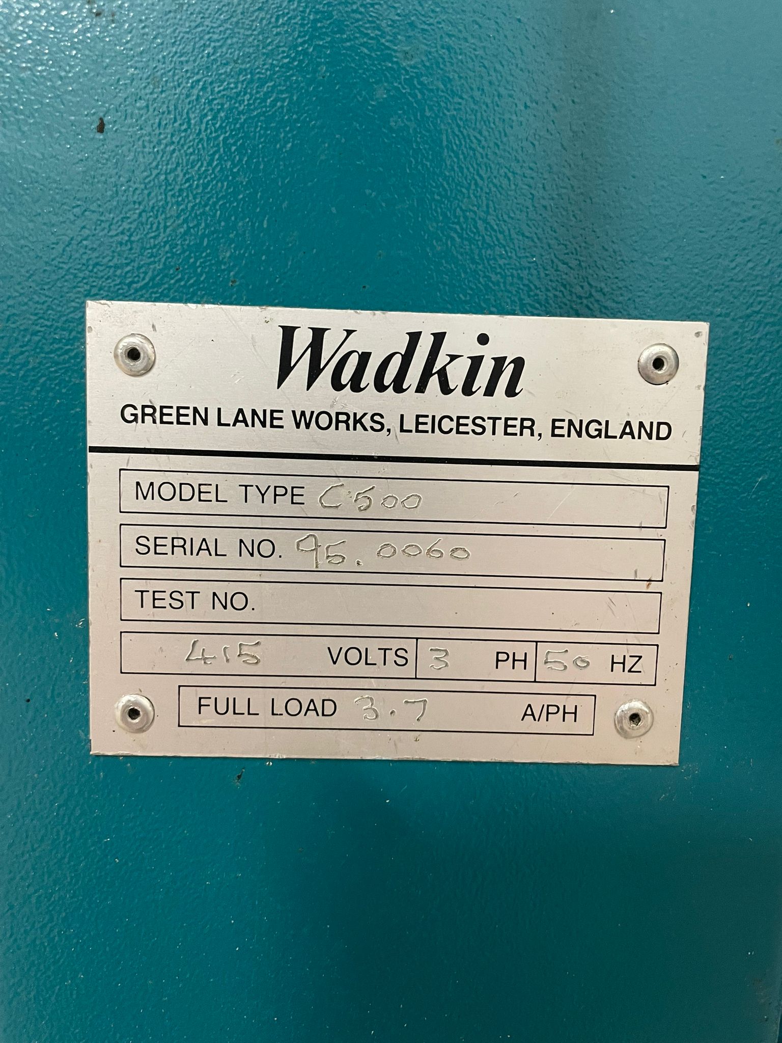 Woodworking Machinery/Used Wadkin C500 Vertical Bandsaw (4786)