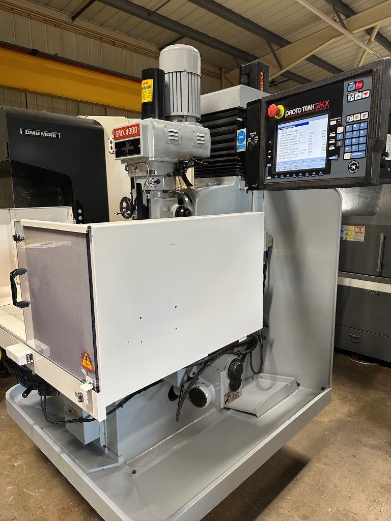 Bed Type Milling/Used XYZ ProtoTRAK SMX4000 CNC Bed Mill (4782)