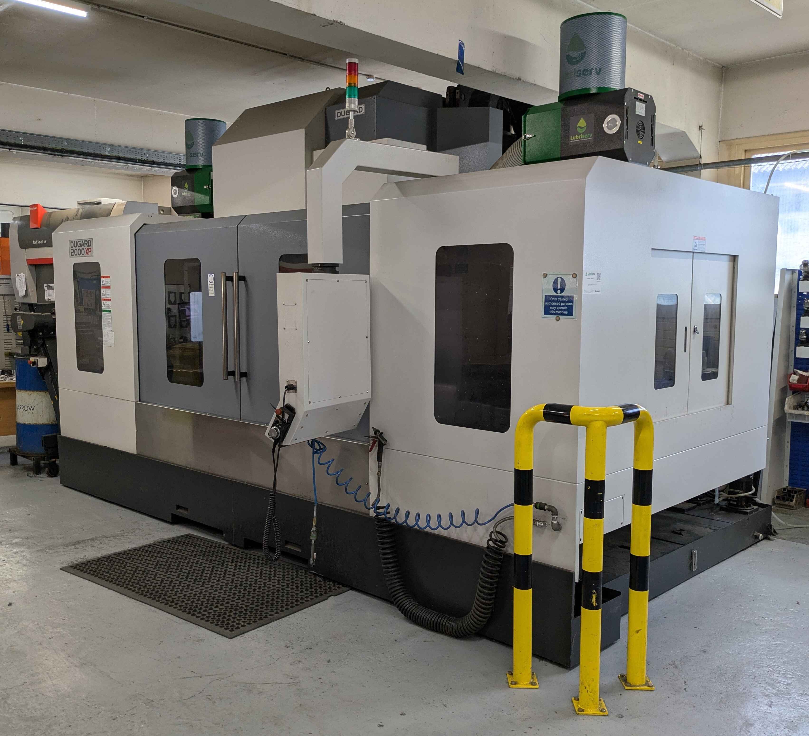 Milling/DUGARD 2000 XP 3 AXIS MILLING MACHINE WITH SIEMENS 828D CONTROL