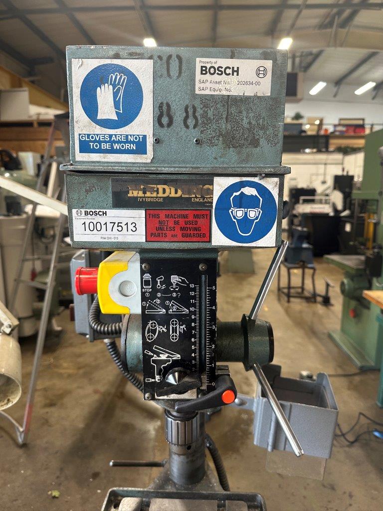Pillar/Pedestal Drills/Used Meddings MF4 Pillar Drill (4827)