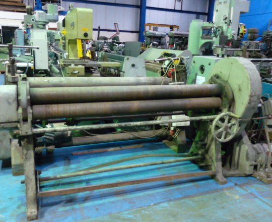 Bending Rolls/Power Operated Sheet Metal Bending Rolls